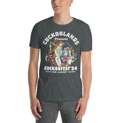 Cuckoofest '24 Dark Short-Sleeve Unisex T-Shirt