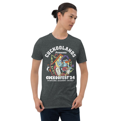 Cuckoofest '24 Dark Short-Sleeve Unisex T-Shirt