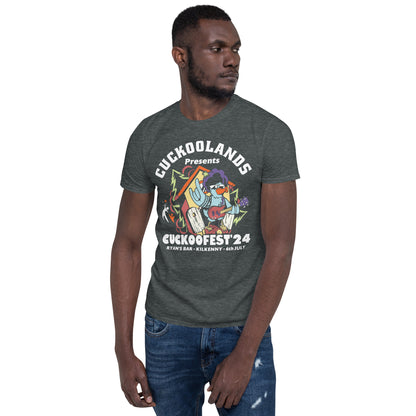 Cuckoofest '24 Dark Short-Sleeve Unisex T-Shirt