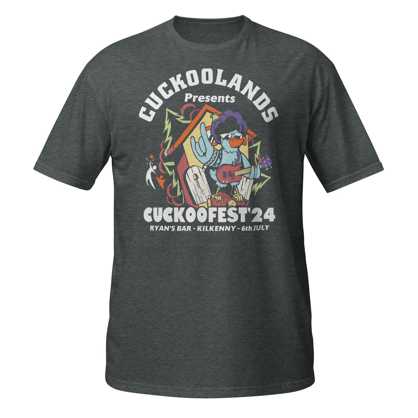 Cuckoofest '24 Dark Short-Sleeve Unisex T-Shirt