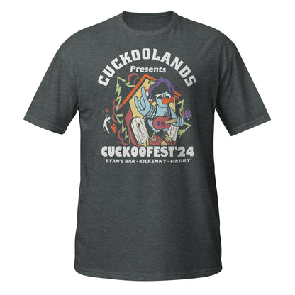 Cuckoofest '24 Dark Short-Sleeve Unisex T-Shirt