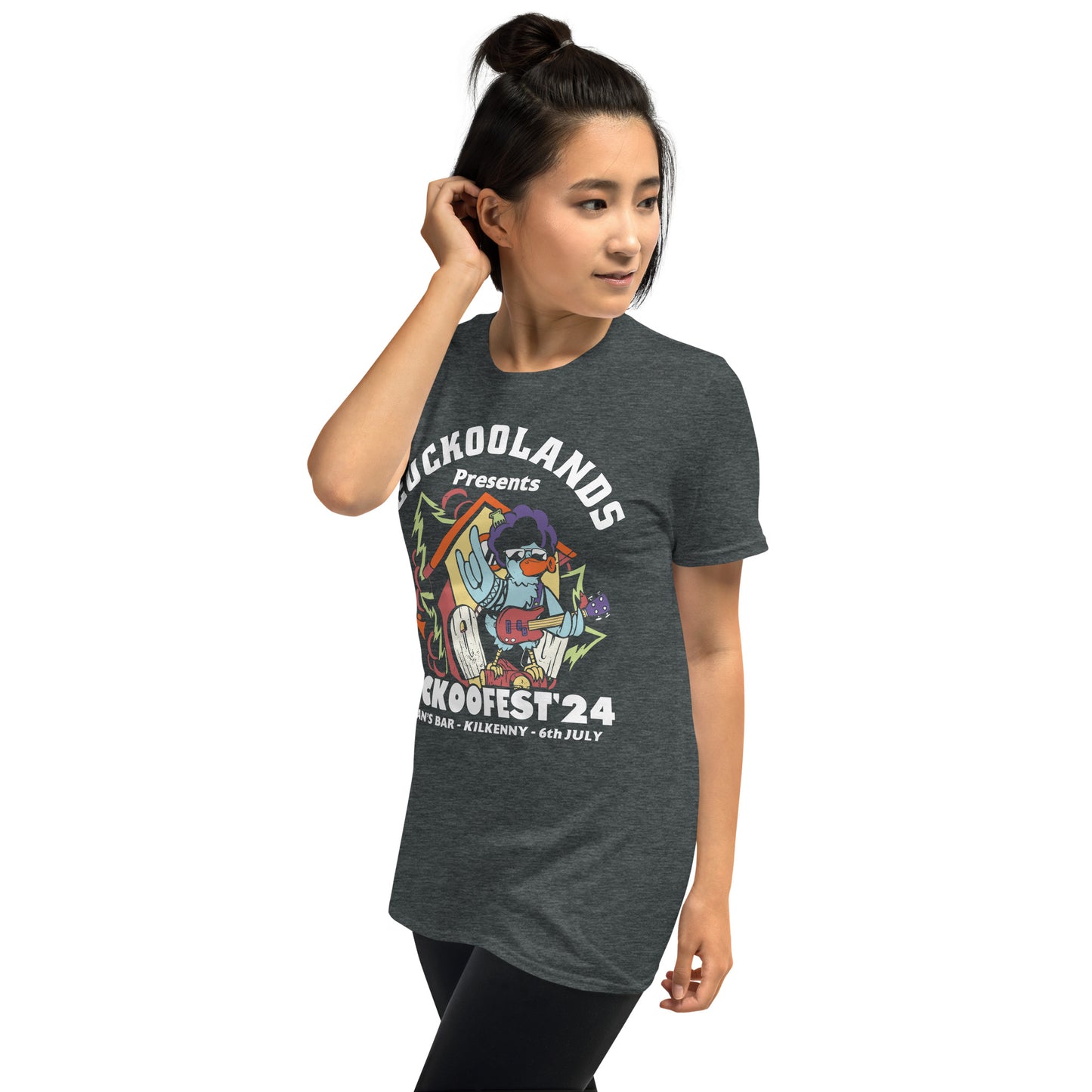 Cuckoofest '24 Dark Short-Sleeve Unisex T-Shirt