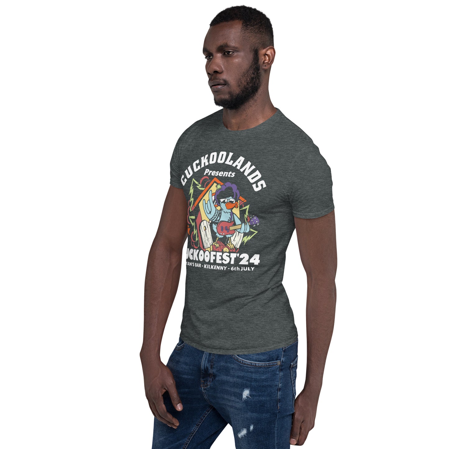 Cuckoofest '24 Dark Short-Sleeve Unisex T-Shirt