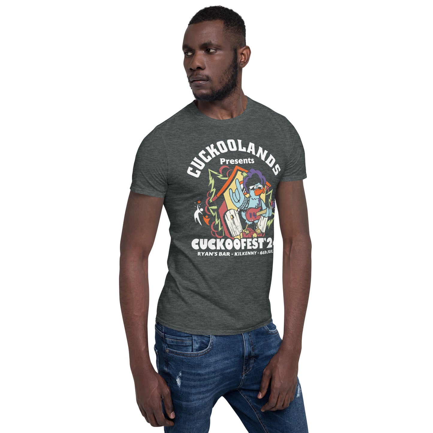 Cuckoofest '24 Dark Short-Sleeve Unisex T-Shirt
