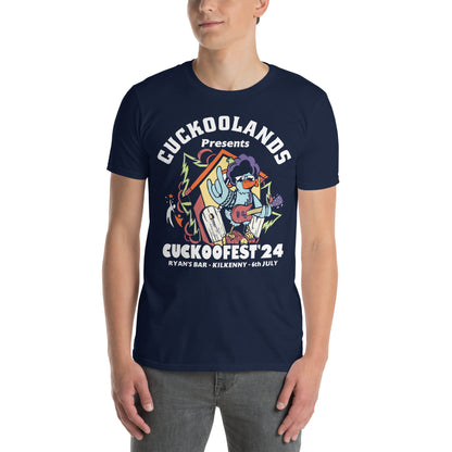 Cuckoofest '24 Dark Short-Sleeve Unisex T-Shirt