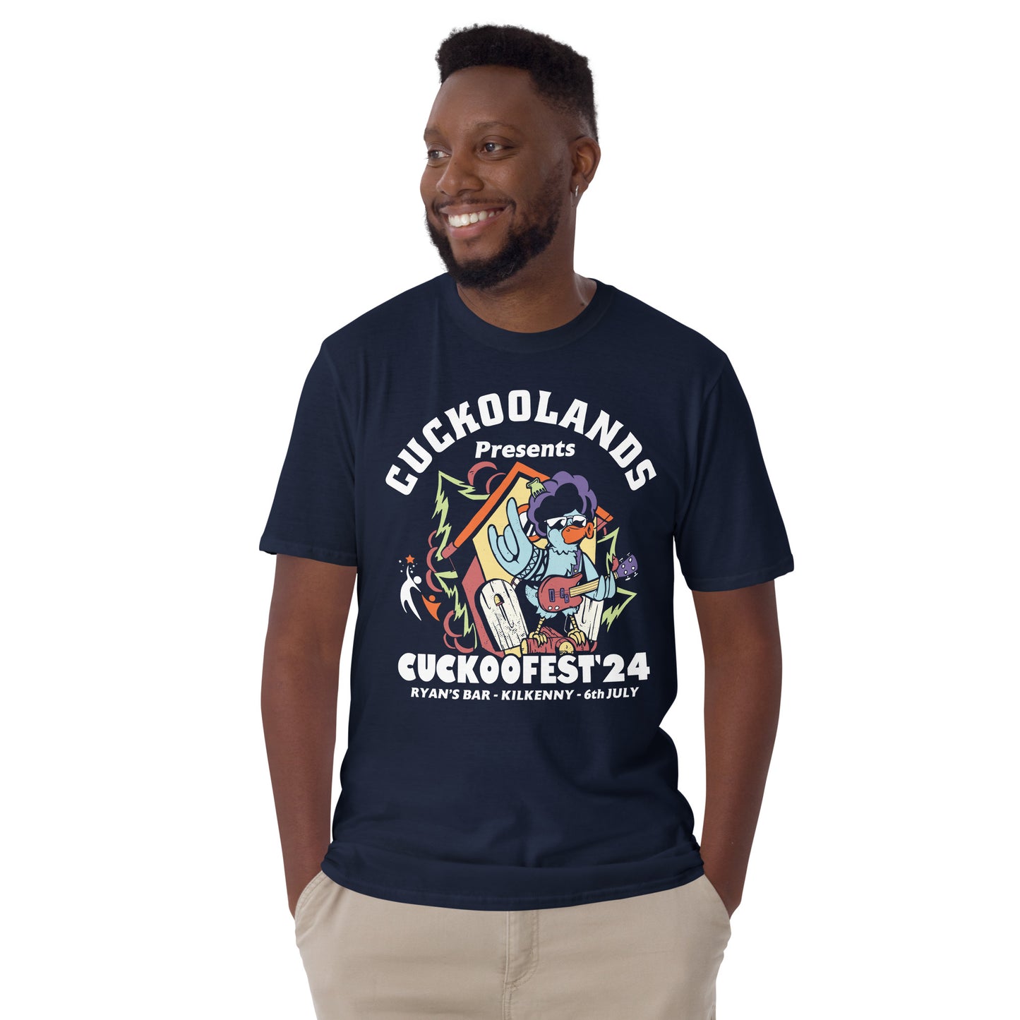 Cuckoofest '24 Dark Short-Sleeve Unisex T-Shirt