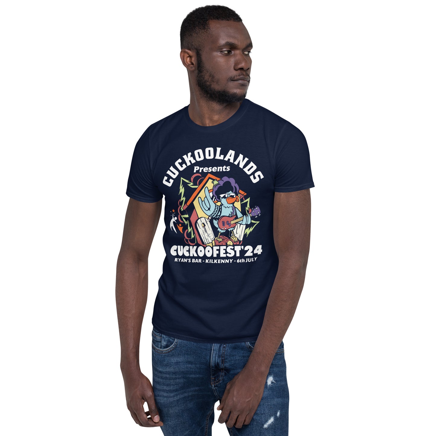 Cuckoofest '24 Dark Short-Sleeve Unisex T-Shirt