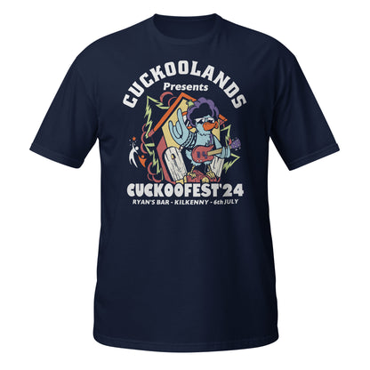 Cuckoofest '24 Dark Short-Sleeve Unisex T-Shirt