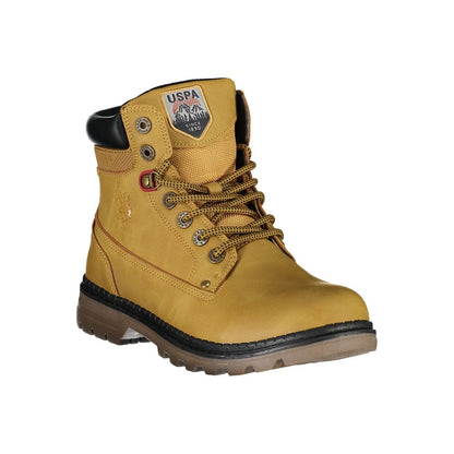 Yellow Polyester Boot