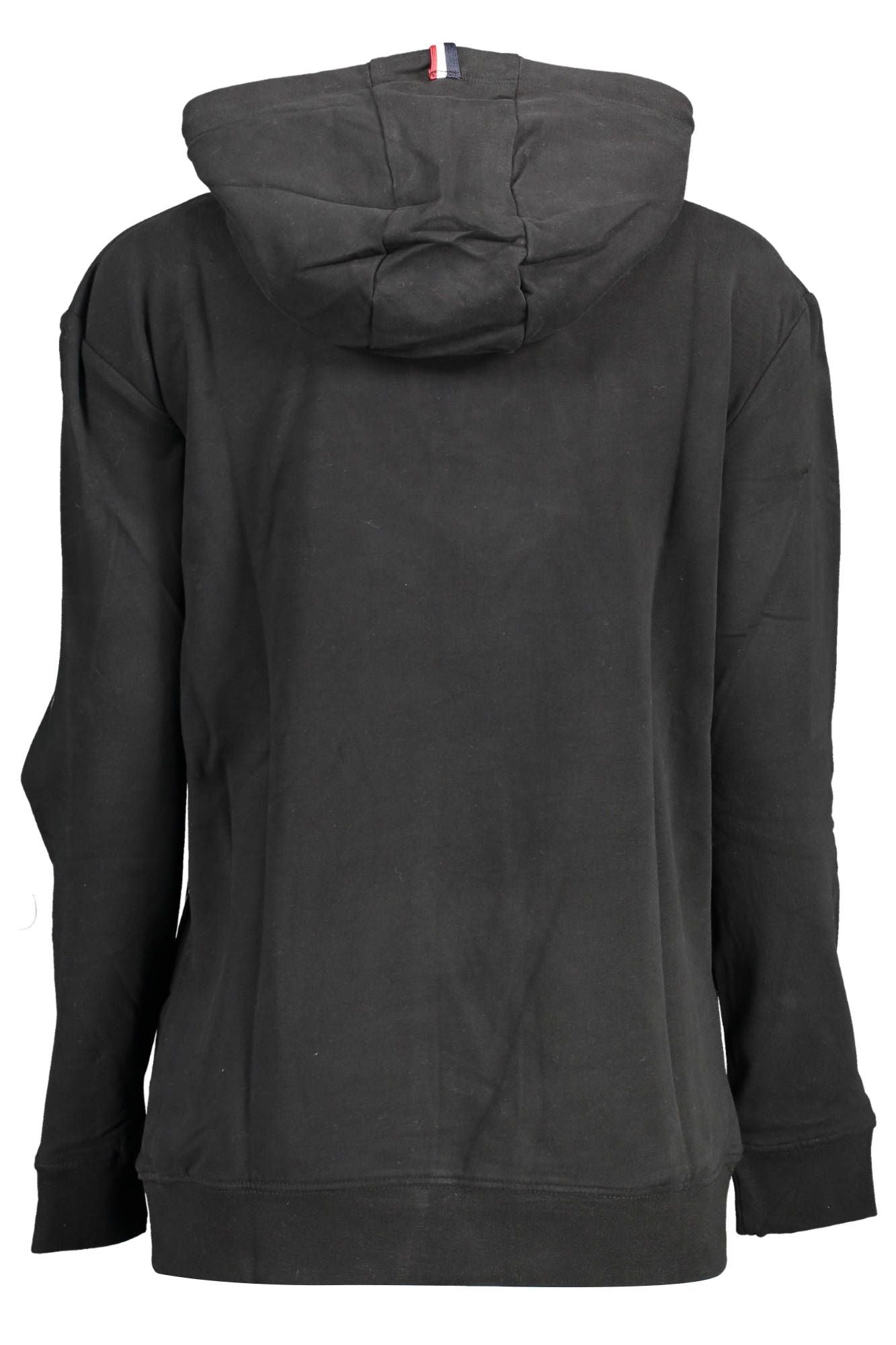 U.S. Polo Assn. Women's Black Cotton Sweater Hoodie