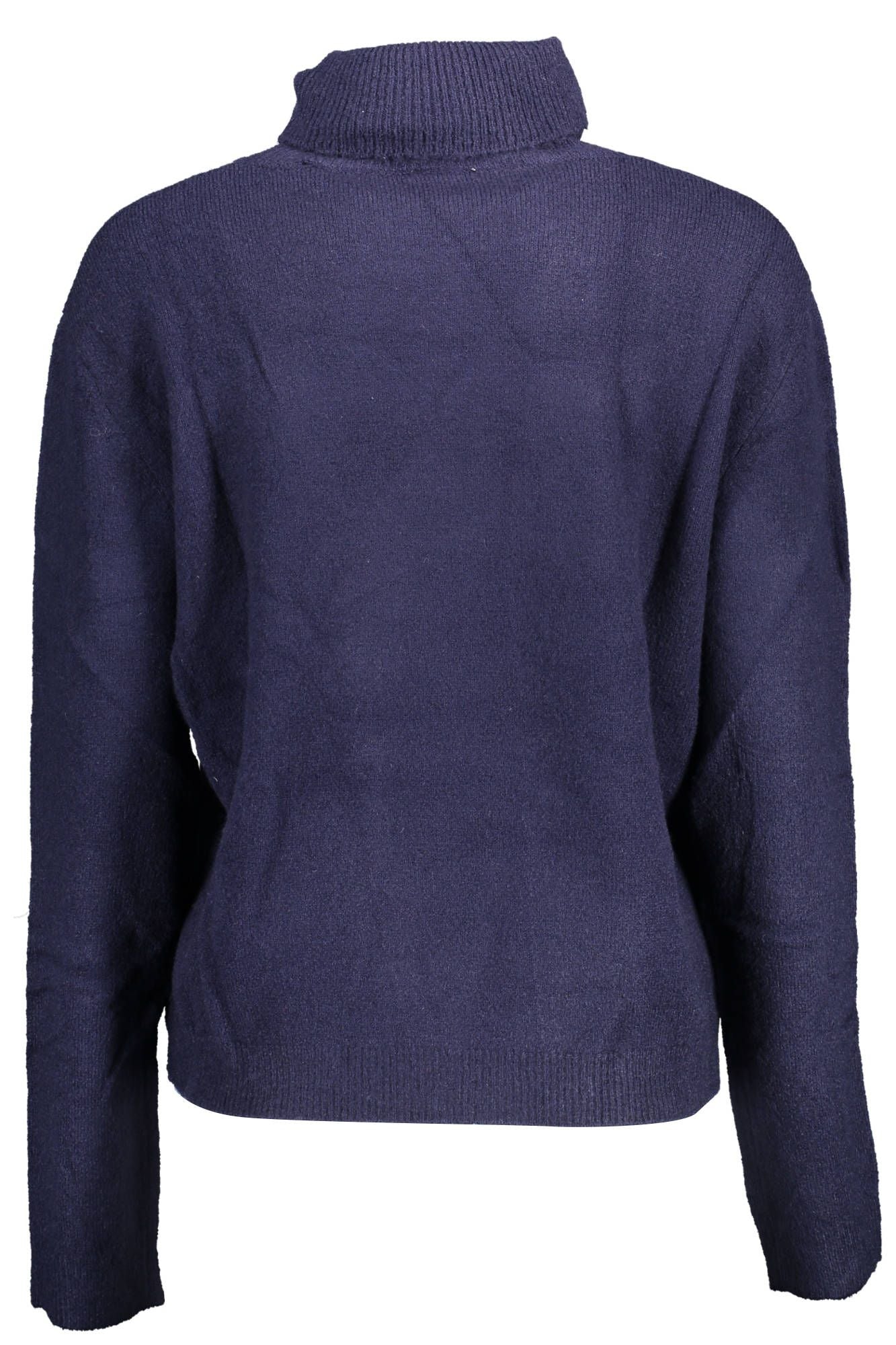 U.S. Polo Assn. Women's Blue Nylon Turtleneck Sweater
