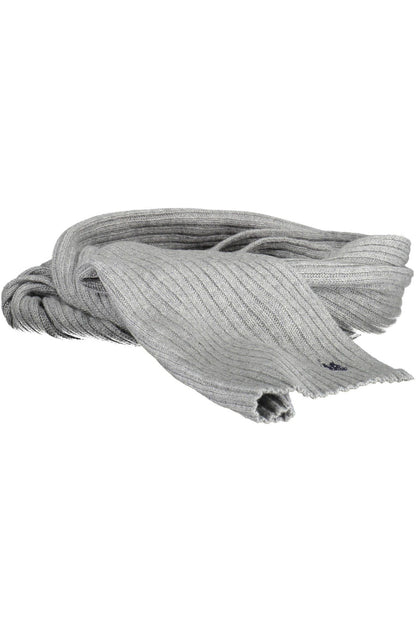 Gray Wool Scarf