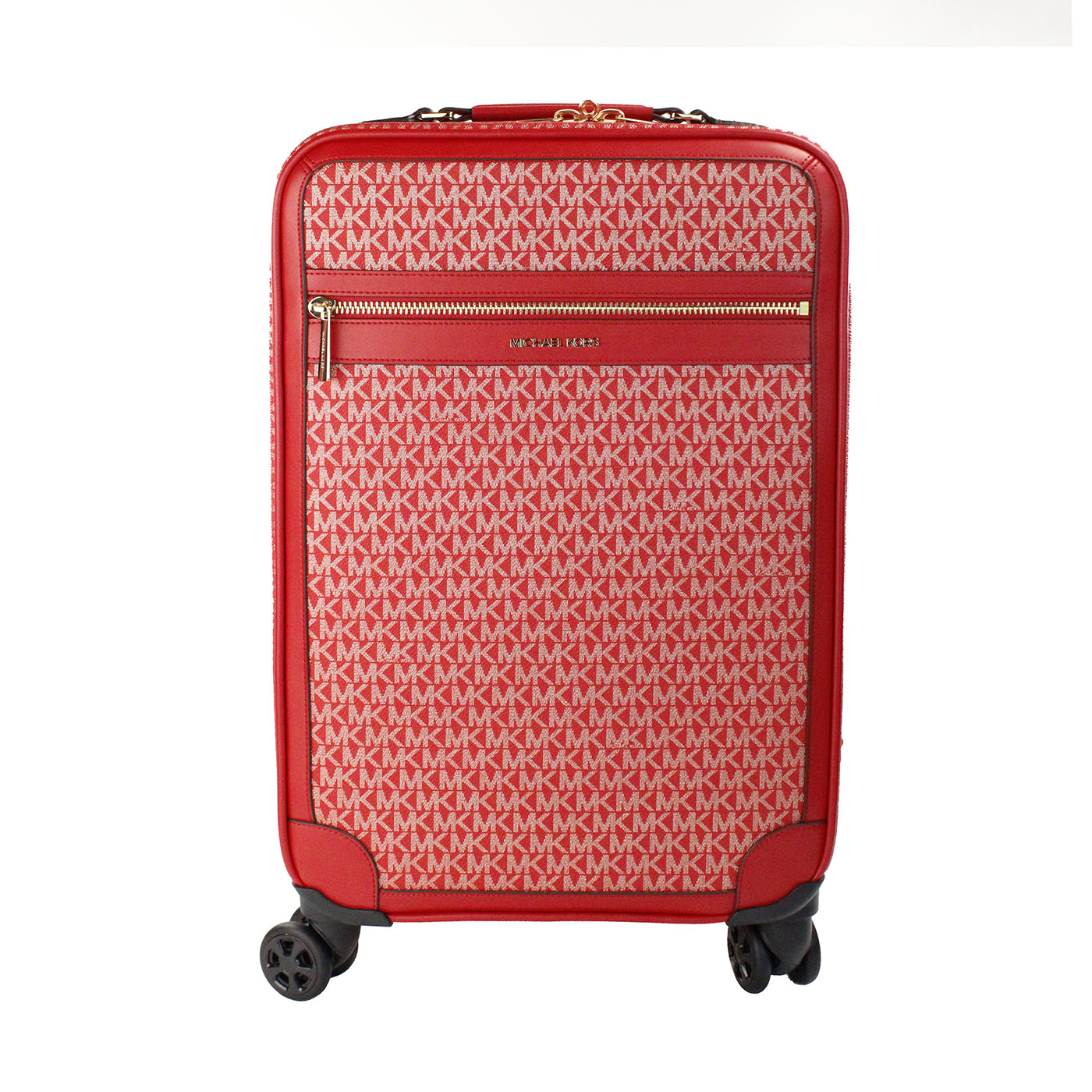 Travel Small Red Signature Trolley Rolling Suitcase Carry On Bag