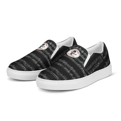 Cuckoofest '24 Women’s slip-on canvas shoes