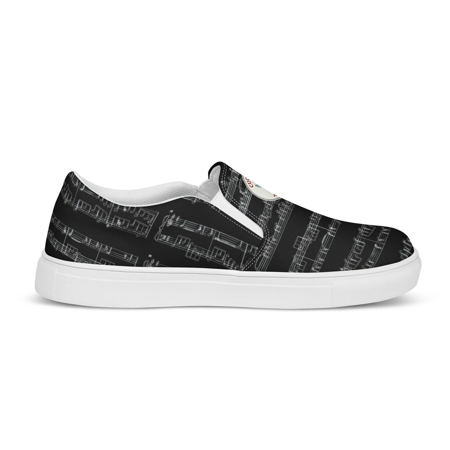 Cuckoofest '24 Women’s slip-on canvas shoes