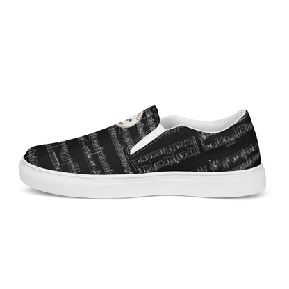 Cuckoofest '24 Women’s slip-on canvas shoes