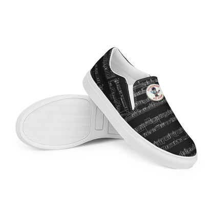 Cuckoofest '24 Women’s slip-on canvas shoes