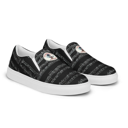 Cuckoofest '24 Women’s slip-on canvas shoes