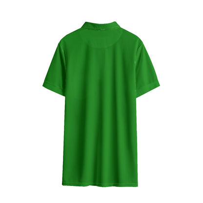 O'Riada's Golf Society Green & White Men's Polo Shirt | Birdseye