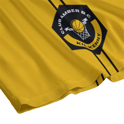 Club Amber Men's Mesh Shorts 2023 - Designed by Yoycol Available to Buy at a Discounted Price on Moon Behind The Hill Online Designer Discount Store