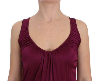 Purple Sleeveless Top Blouse designed by PLEIN SUD available from Moon Behind The Hill's Women's Clothing range