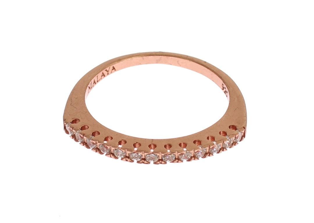 Red Gold 925 Silver Ring designed by Nialaya available from Moon Behind The Hill's Women's Jewellery & Watches range
