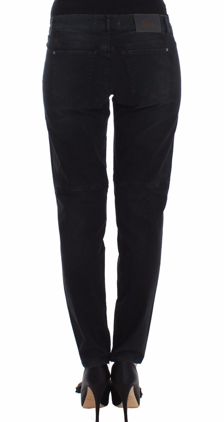 Blue Slim Jeans Denim Pants Skinny Leg Straight - Designed by Ermanno Scervino Available to Buy at a Discounted Price on Moon Behind The Hill Online Designer Discount Store
