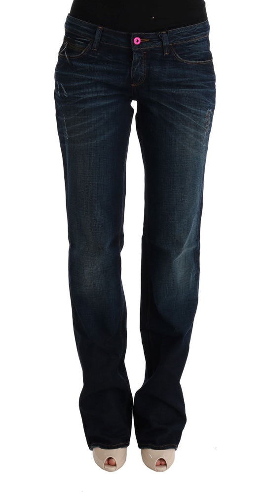 Blue Cotton Regular Fit Denim Jeans - Designed by Costume National Available to Buy at a Discounted Price on Moon Behind The Hill Online Designer Discount Store