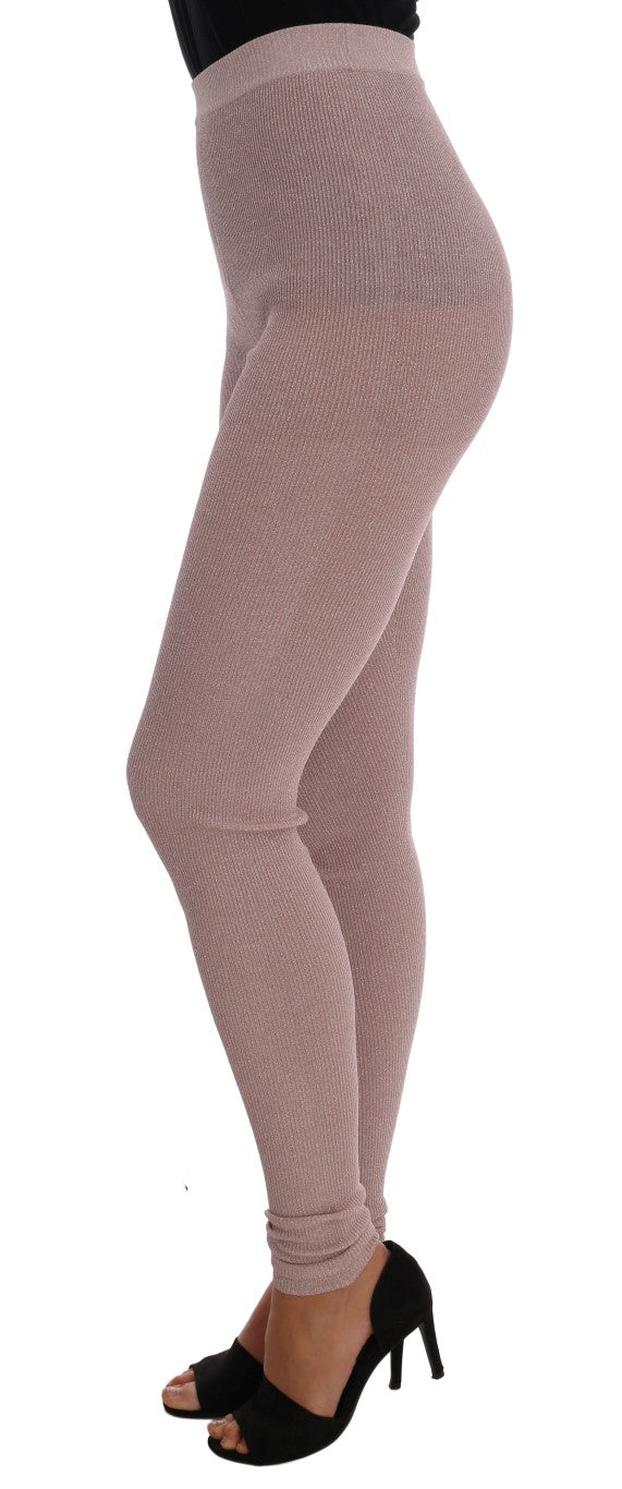 Pink Stretch Waist Tights Stockings designed by Dolce & Gabbana available from Moon Behind The Hill's Women's Clothing range