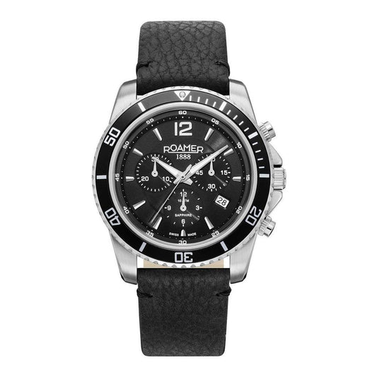 Roamer Nautic Chrono 100 862837415502 Mens Watch Chronograph designed by Roamer available from Moon Behind The Hill 's Jewelry > Watches > Mens range