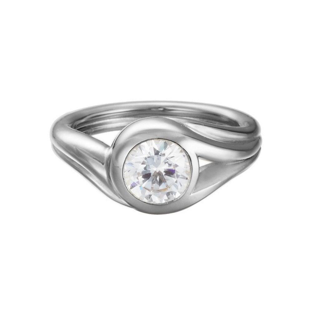 Esprit Ladies Ring ESRG92036A180 - Designed by Esprit Available to Buy at a Discounted Price on Moon Behind The Hill Online Designer Discount Store