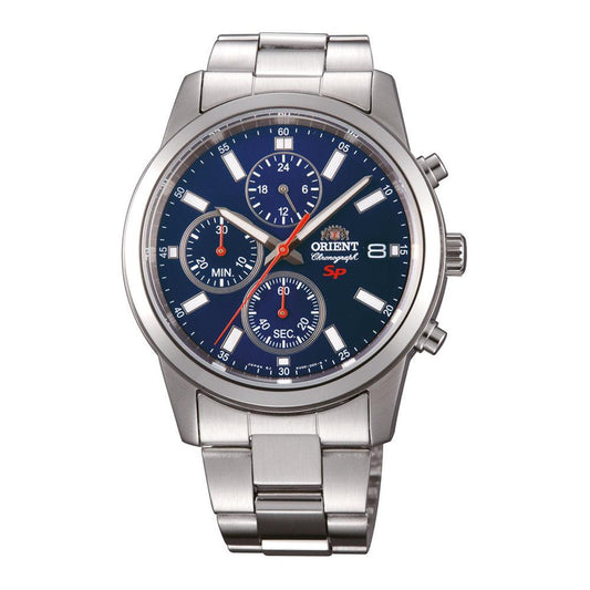 Orient Sporty FKU00002D0 Mens Watch Chronograph designed by Orient available from Moon Behind The Hill 's Jewelry > Watches > Mens range