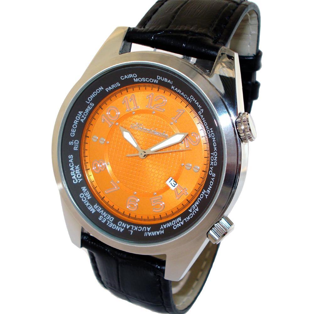Danzig Orange HS1003O Men's Watch - Designed by Heinrichssohn Available to Buy at a Discounted Price on Moon Behind The Hill Online Designer Discount Store