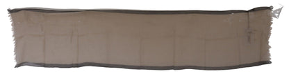 Beige Women Cotton Shawl  Scarf - Designed by Costume National Available to Buy at a Discounted Price on Moon Behind The Hill Online Designer Discount Store