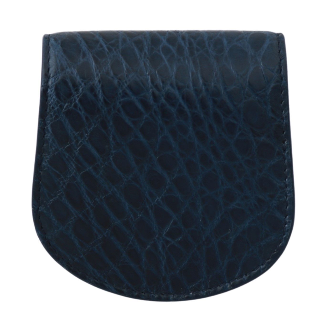 Blue Holder Pocket Wallet Blue Exotic Skin Condom Case - Designed by Dolce & Gabbana Available to Buy at a Discounted Price on Moon Behind The Hill Online Designer Discount Store