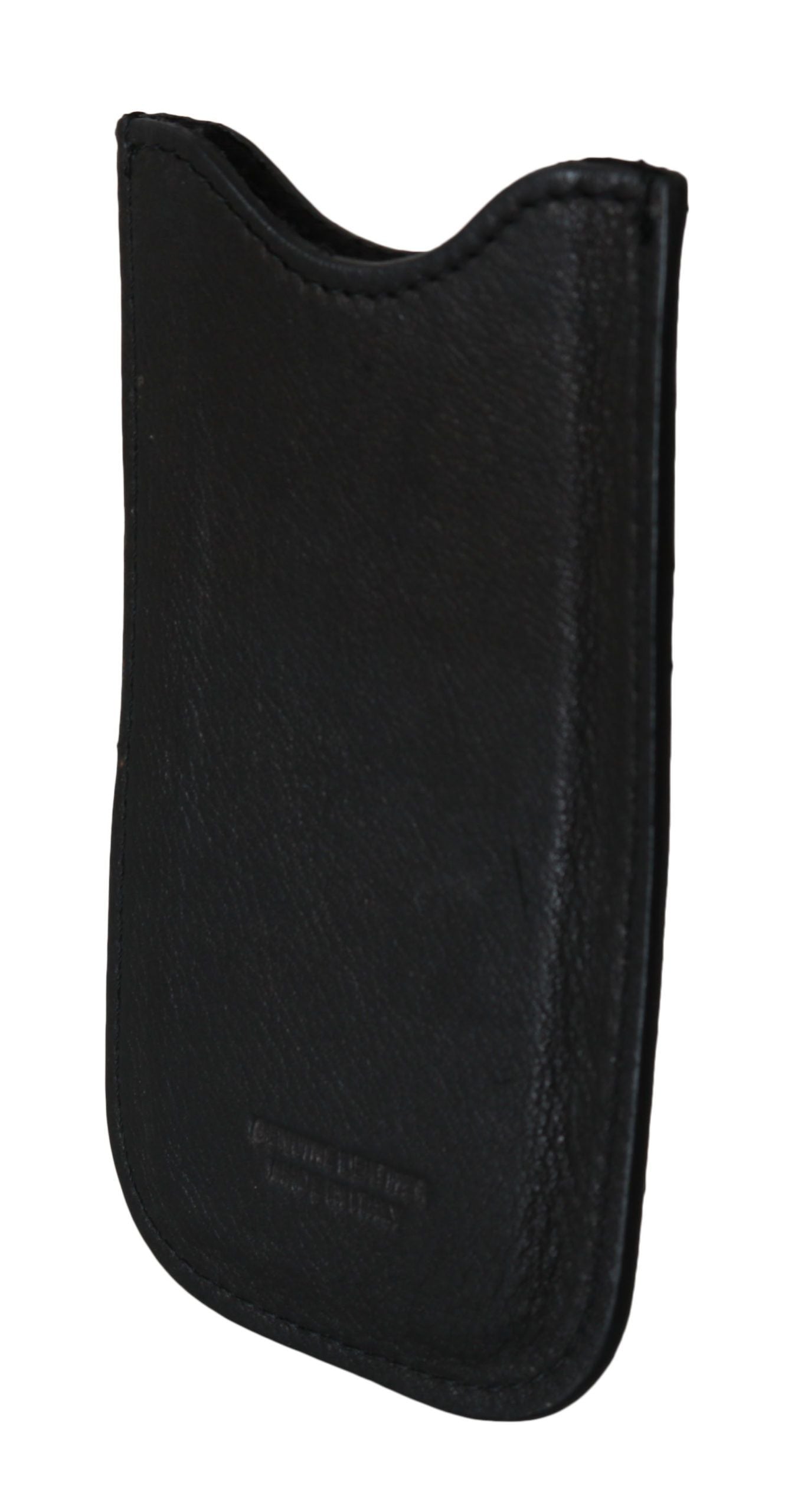 Black Leather Multifunctional Men ID Bill Card Holder Wallet - Designed by John Galliano Available to Buy at a Discounted Price on Moon Behind The Hill Online Designer Discount Store