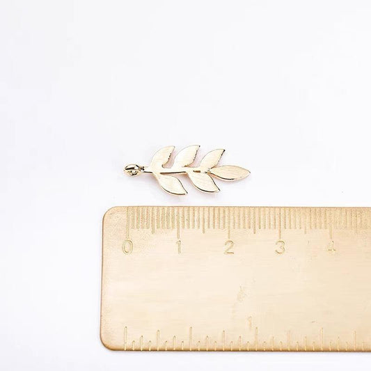 DIY supply - Just a flower leaf (gold/silver) - Designed by Upcycle with Jing Available to Buy at a Discounted Price on Moon Behind The Hill Online Designer Discount Store