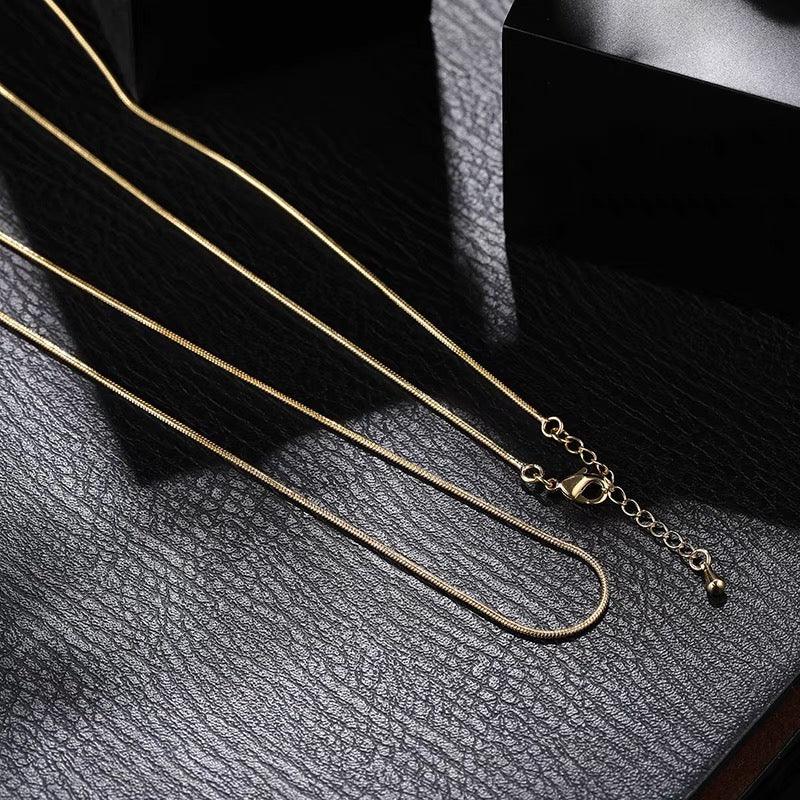 DIY supply - 45 cm necklace (14k gold plated) - Designed by Upcycle with Jing Available to Buy at a Discounted Price on Moon Behind The Hill Online Designer Discount Store