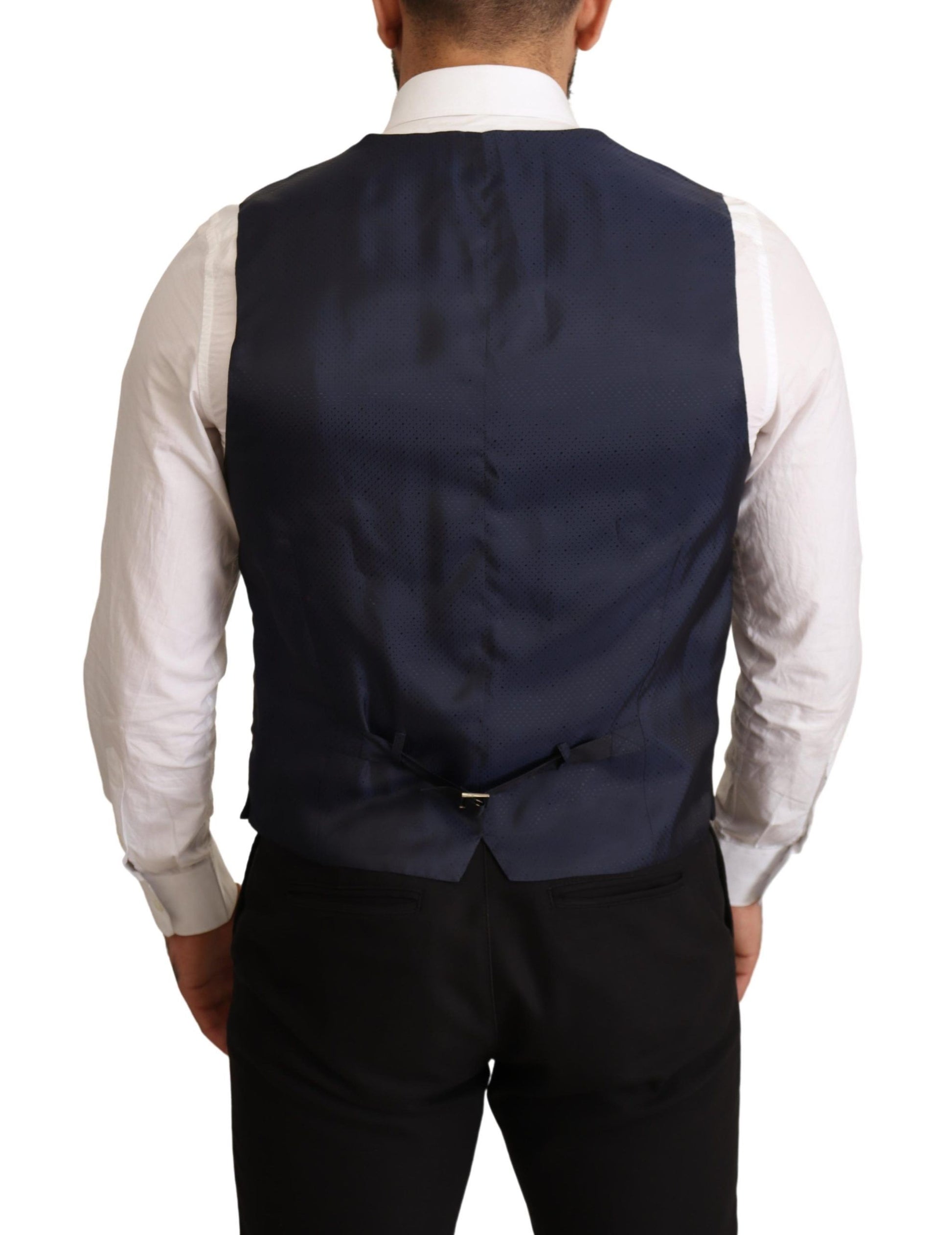 Dolce & Gabbana Men's Blue 2 Piece MARTINI Blazer Suit Jacket - Designed by Dolce & Gabbana Available to Buy at a Discounted Price on Moon Behind The Hill Online Designer Discount Store