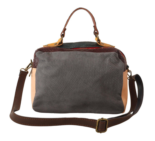 Ebarrito Multicolour Leather Shoulder Strap Top Handle Messenger Bag - Designed by EBARRITO Available to Buy at a Discounted Price on Moon Behind The Hill Online Designer Discount Store