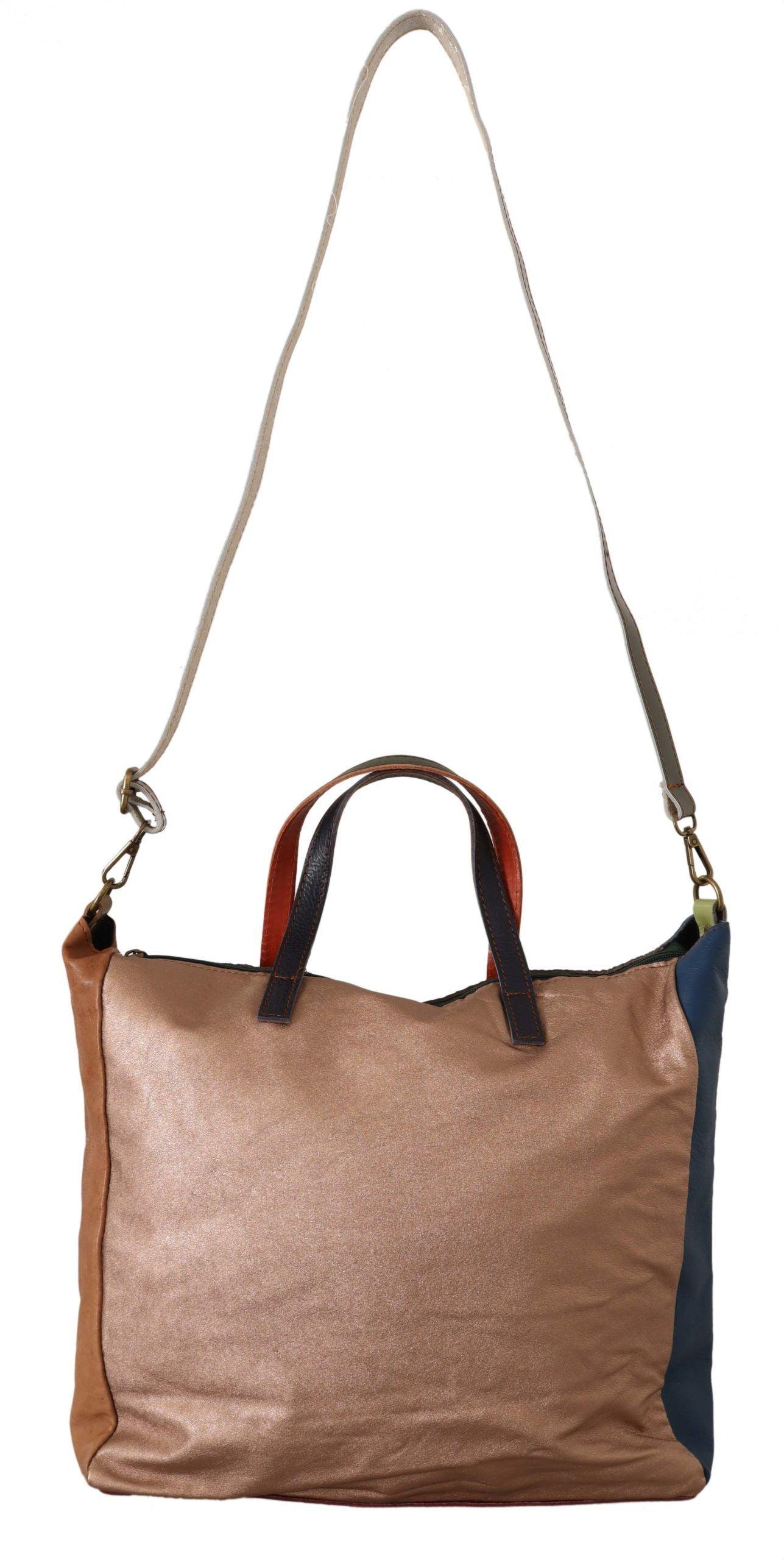 Ebarrito Multicolour Genuine Leather Shoulder Strap Women Tote Bag - Designed by EBARRITO Available to Buy at a Discounted Price on Moon Behind The Hill Online Designer Discount Store