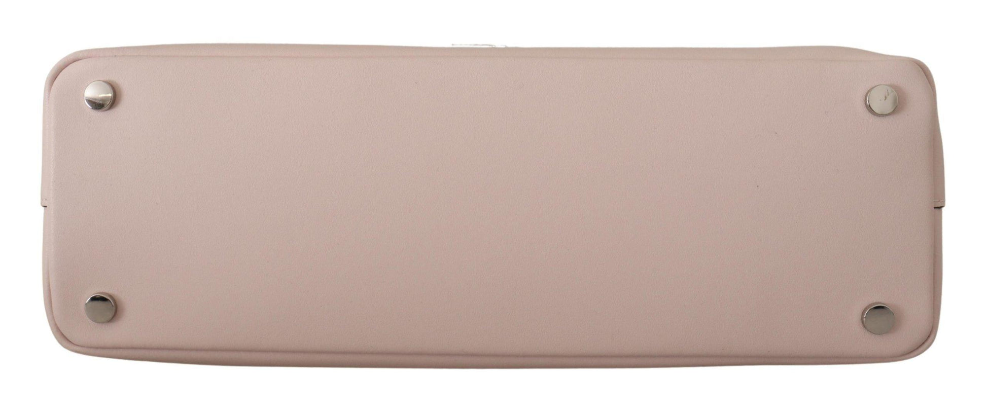 Karl Lagerfeld Light Pink Mauve Leather Shoulder Bag - Designed by Karl Lagerfeld Available to Buy at a Discounted Price on Moon Behind The Hill Online Designer Discount Store