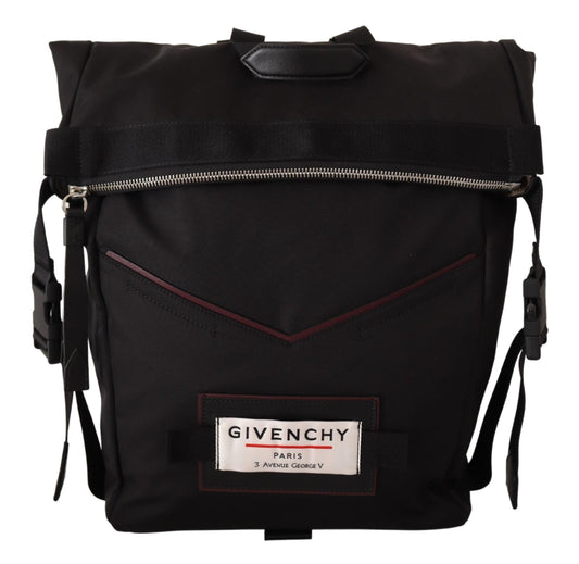 Givenchy Black Fabric Downtown Top Zip Backpack - Designed by Givenchy Available to Buy at a Discounted Price on Moon Behind The Hill Online Designer Discount Store