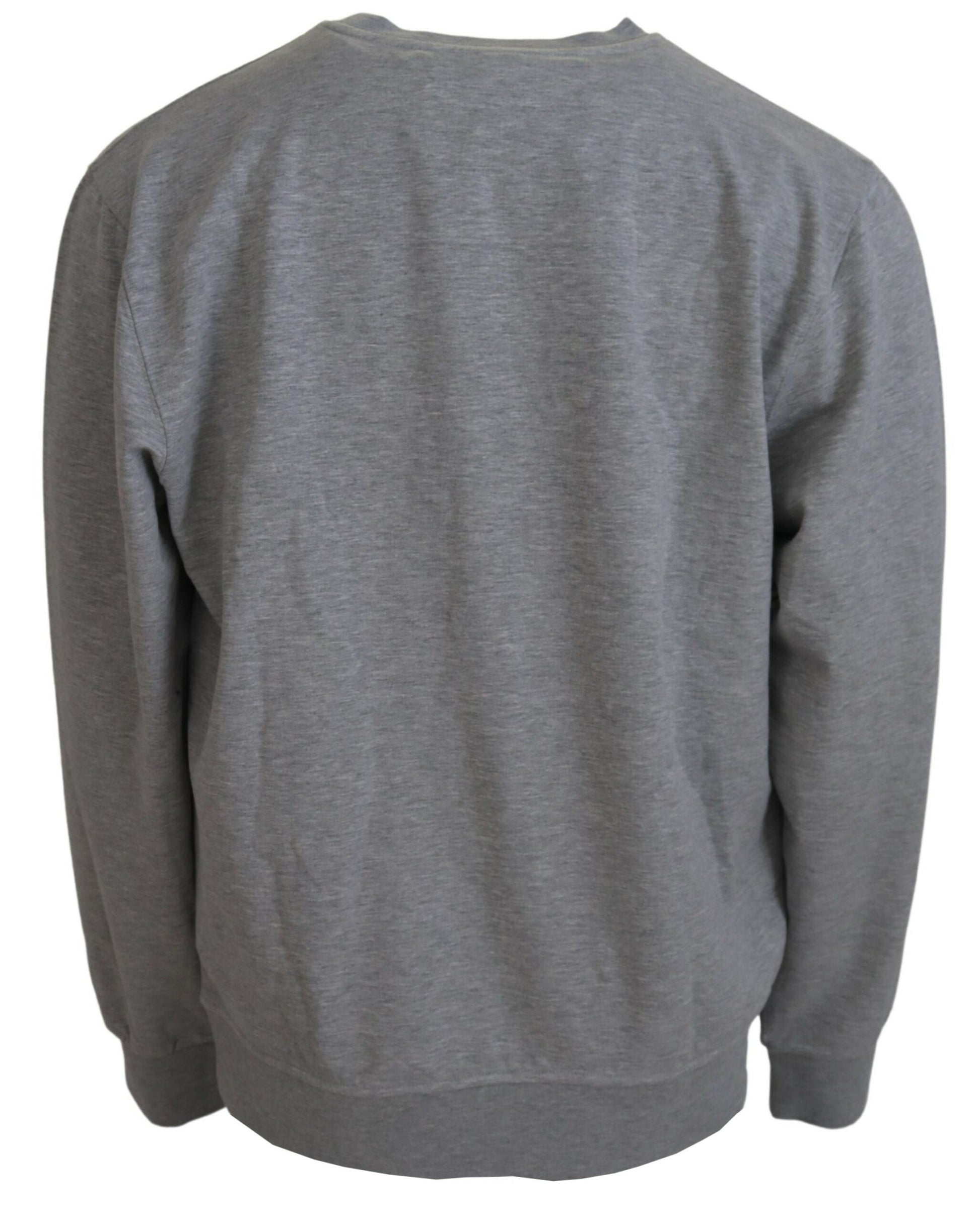 Gray Men Pullover Sweatshirt Sweater - Designed by Aeronautica Militare Available to Buy at a Discounted Price on Moon Behind The Hill Online Designer Discount Store