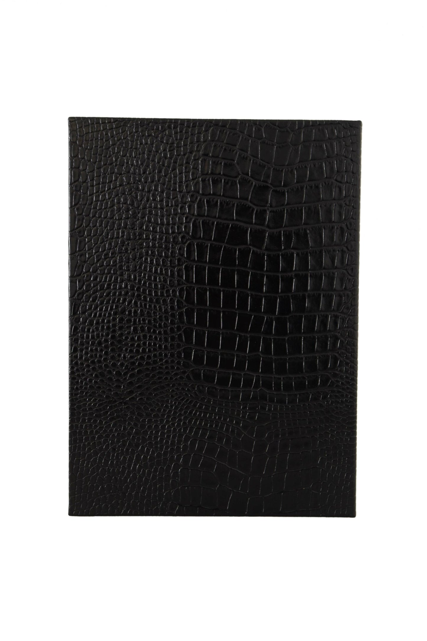 Black Leather Booklet Decor Mens Case Catalogue Folding Book - Designed by Dolce & Gabbana Available to Buy at a Discounted Price on Moon Behind The Hill Online Designer Discount Store