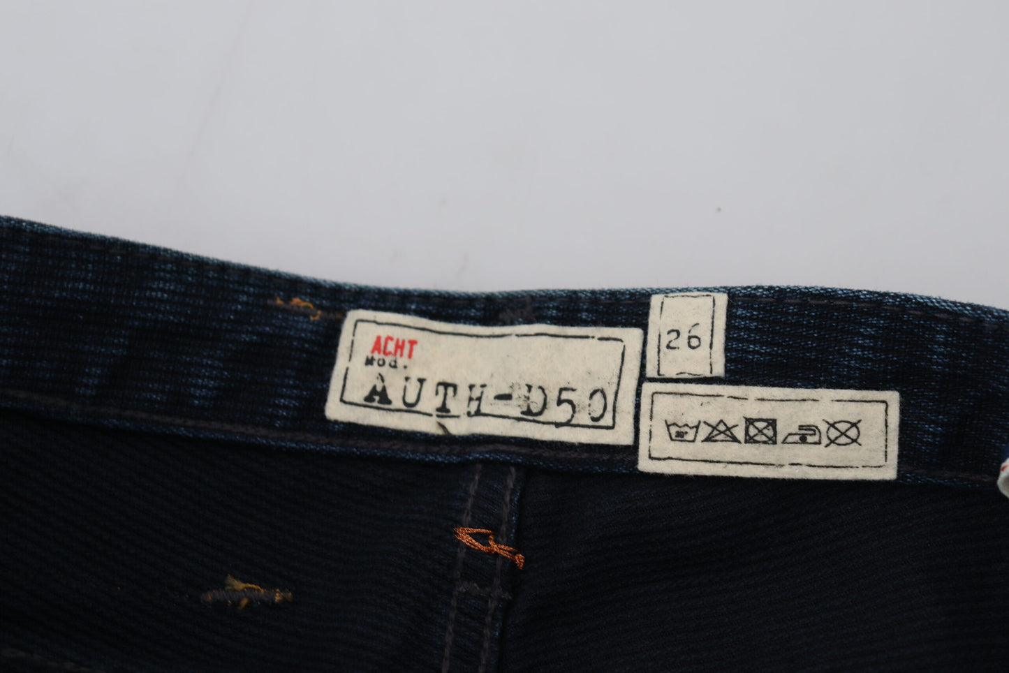 Acht Blue Low Waist Straight Fit Women Casual Jeans - Designed by Acht Available to Buy at a Discounted Price on Moon Behind The Hill Online Designer Discount Store