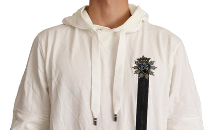 White Hooded Limited Edition Sweater