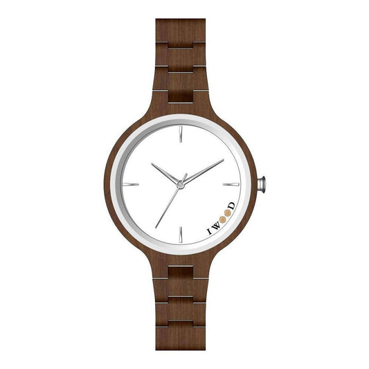 Iwood Real Wood Ladies Watch IW18442003 - Designed by Iwood Available to Buy at a Discounted Price on Moon Behind The Hill Online Designer Discount Store