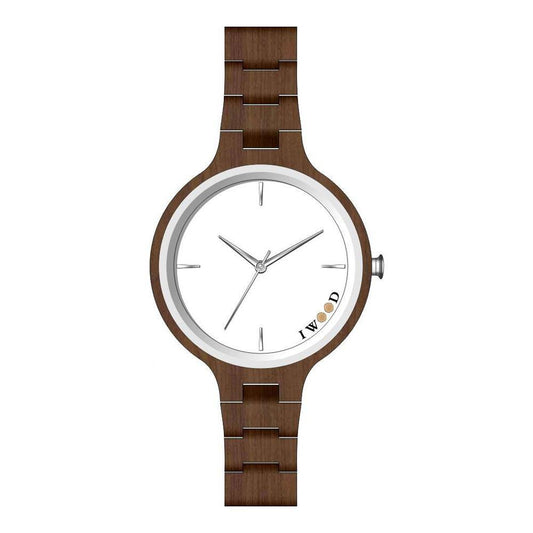 Iwood Real Wood Ladies Watch IW18442003 - Designed by Iwood Available to Buy at a Discounted Price on Moon Behind The Hill Online Designer Discount Store