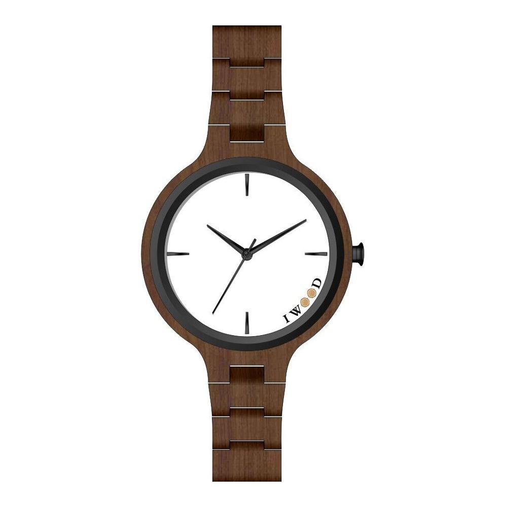 Iwood Real Wood Ladies Watch IW18442004 - Designed by Iwood Available to Buy at a Discounted Price on Moon Behind The Hill Online Designer Discount Store